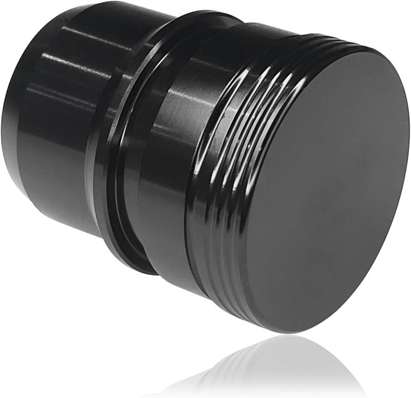 SamWinGear Blow Off Valve for Turbo for Ford 2013-2023 F150 EcoBoost/Raptor 2.7L/3.5L Exhaust Plug Billet Metal Turbo Blow Off Valve Mod Vent to Atmosphere (VTA) Pressure Relief Valves Module Plug - Image 1